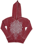 Weathered Wwcc Zip Up Hoodie