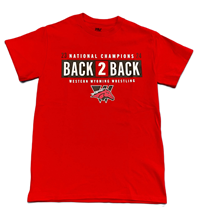 Back 2 Back National Champions Tee