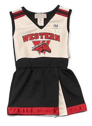 Black & White Cheer Dress