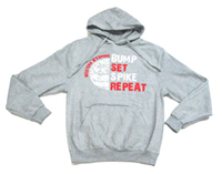 Bump Set Spike Repeat Volleyball Sweatshirt