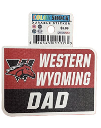 Color Shock Durable Sticker Dad
