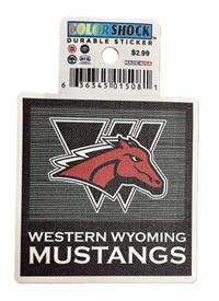 Color Shock Durable Sticker Mustangs