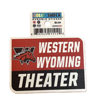 Color Shock Durable Sticker Theater