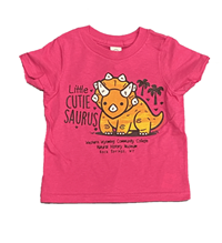 Infant Cutie-Ceratops Athletic Tee