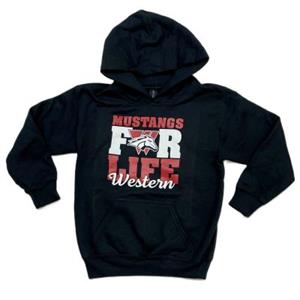 Mustangs For Life Youth Hoodie