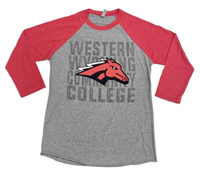 Tri-Blend 3/4 Sleeve Raglan Tee