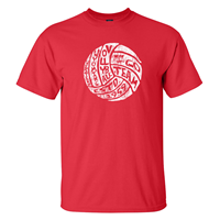 Volleyball Red T-Shirt