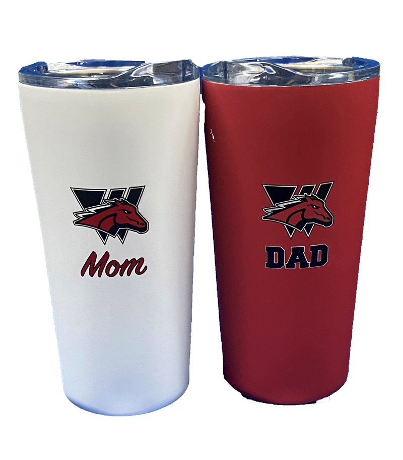 Western Mom And Dad Tumbler Set