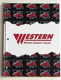 Western Repeat Logo Notebook