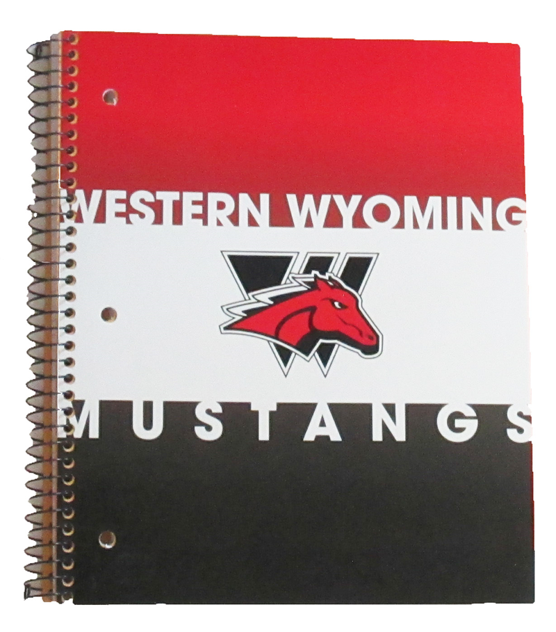 Western Wyoming 3 Subjects Notebook