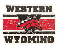 Western Wyoming Car Magnet