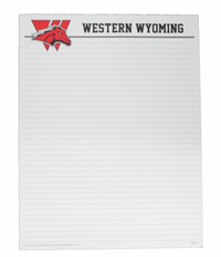 Western Wyoming Note Pad Large