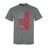 Wrestling T Shirt W/ Stars & Stripes