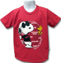 Youth Snoopy Western Wyoming Mustangs T-
